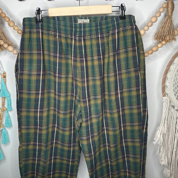Vintage LL Bean Plaid PJ Pajama Pants - Picture 1 of 5